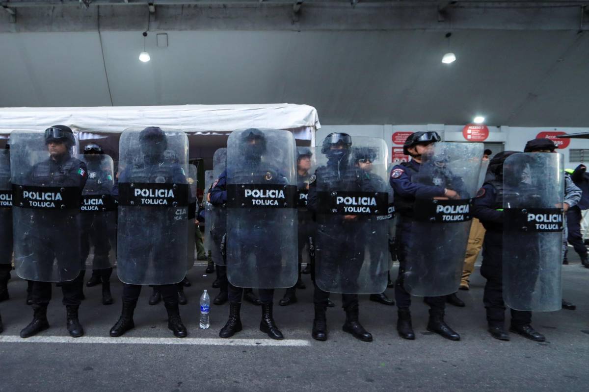 Máxima seguridad en Toluca para el México vs Honduras en el Nemesio Diez