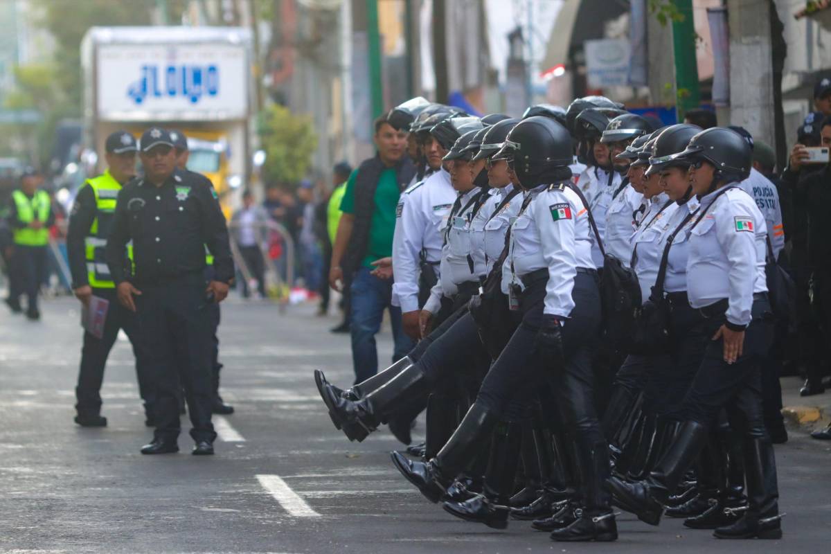 Máxima seguridad en Toluca para el México vs Honduras en el Nemesio Diez