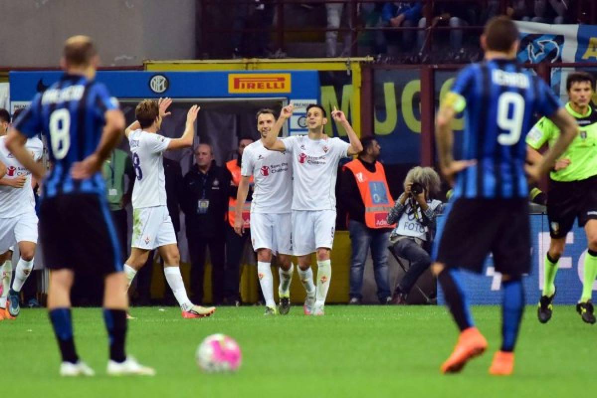 Fiorentina golea al Inter (4-1), que pierde primer partido de la temporada