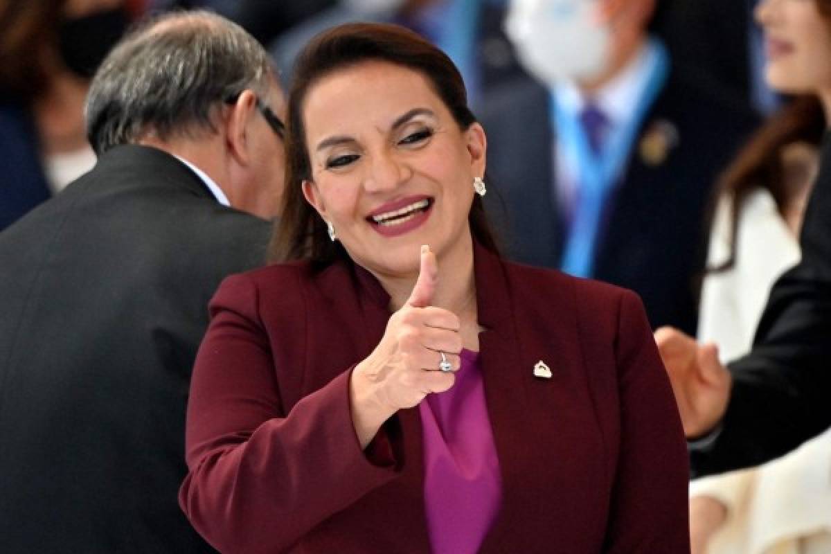 Las imágenes más emotivas de Xiomara Castro como la nueva presidenta de Honduras