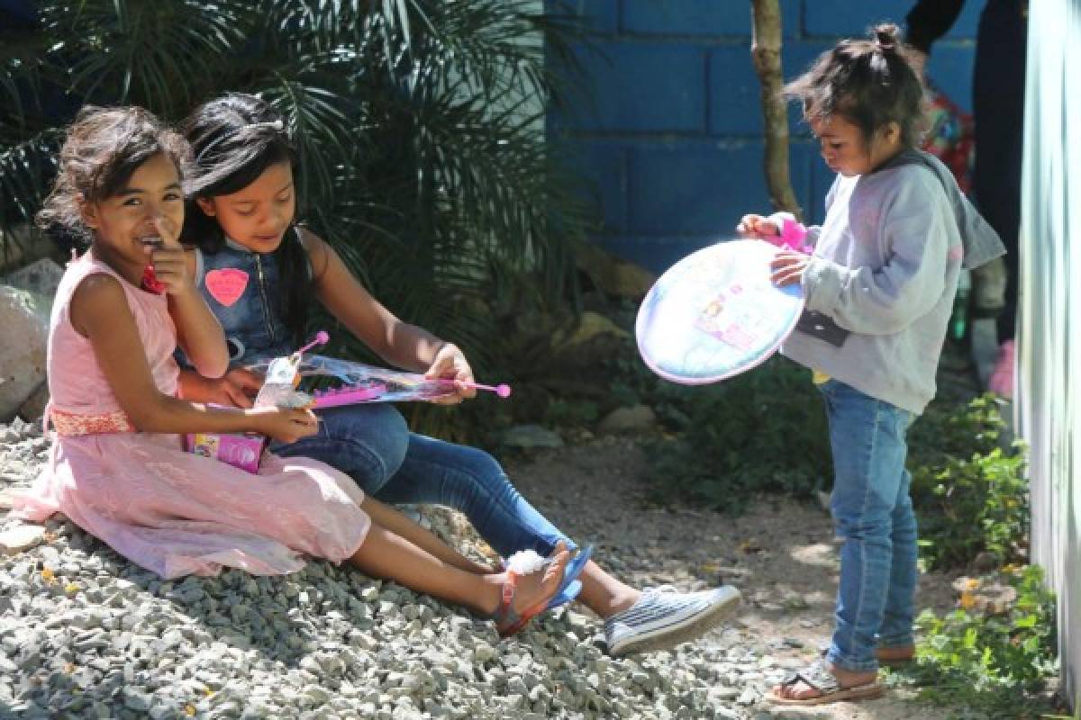 Ogilvy y Yummies dibujaron sonrisas en 200 niños de Monte de los Olivos