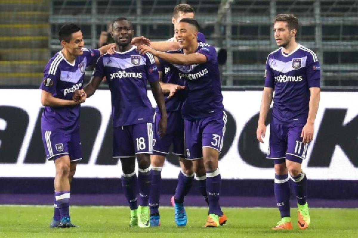 Andy Nájar y Anderlecht ante el Manchester United en los cuartos de la Europa League  