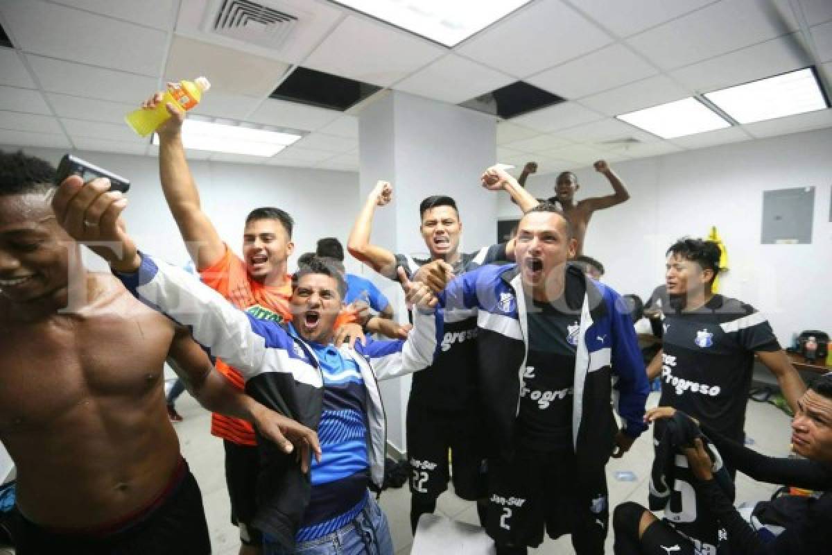 Camerino del Honduras de El Progreso fue una fiesta y Olimpia sufre