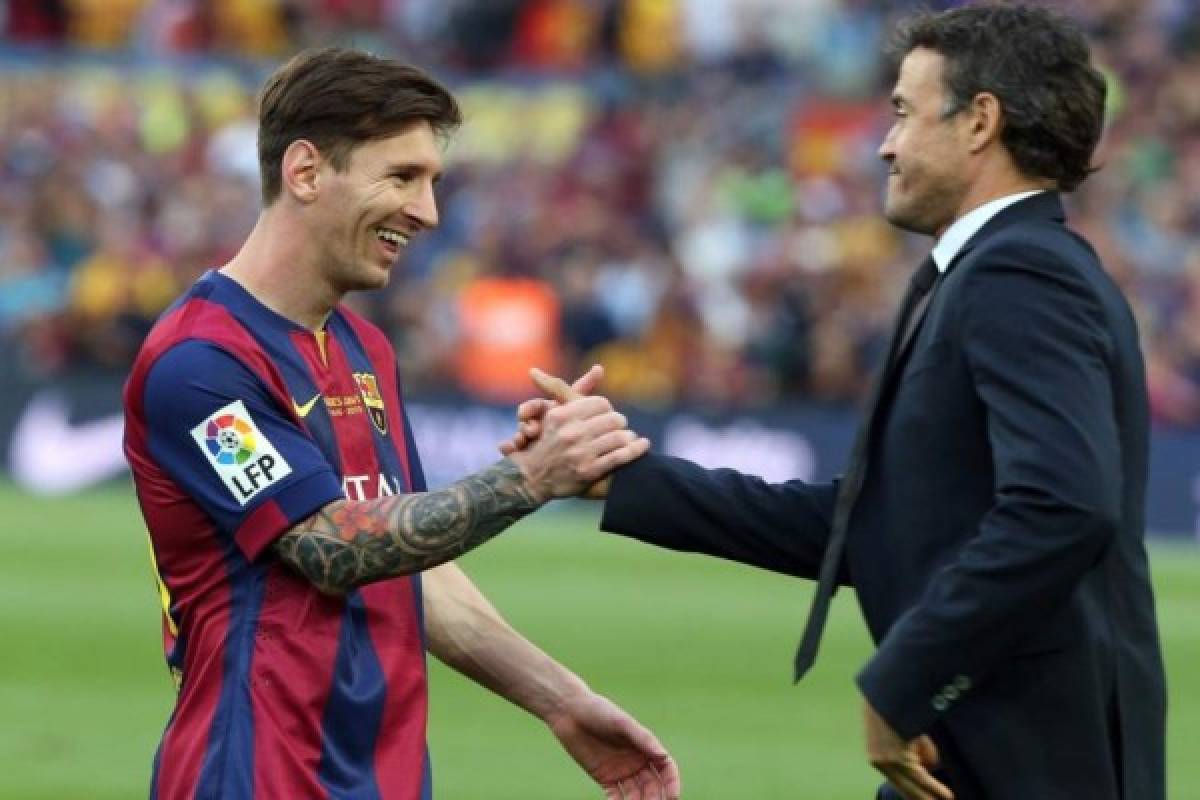 'Es difícil prescindir del mejor', señala Luis Enrique sobre Messi