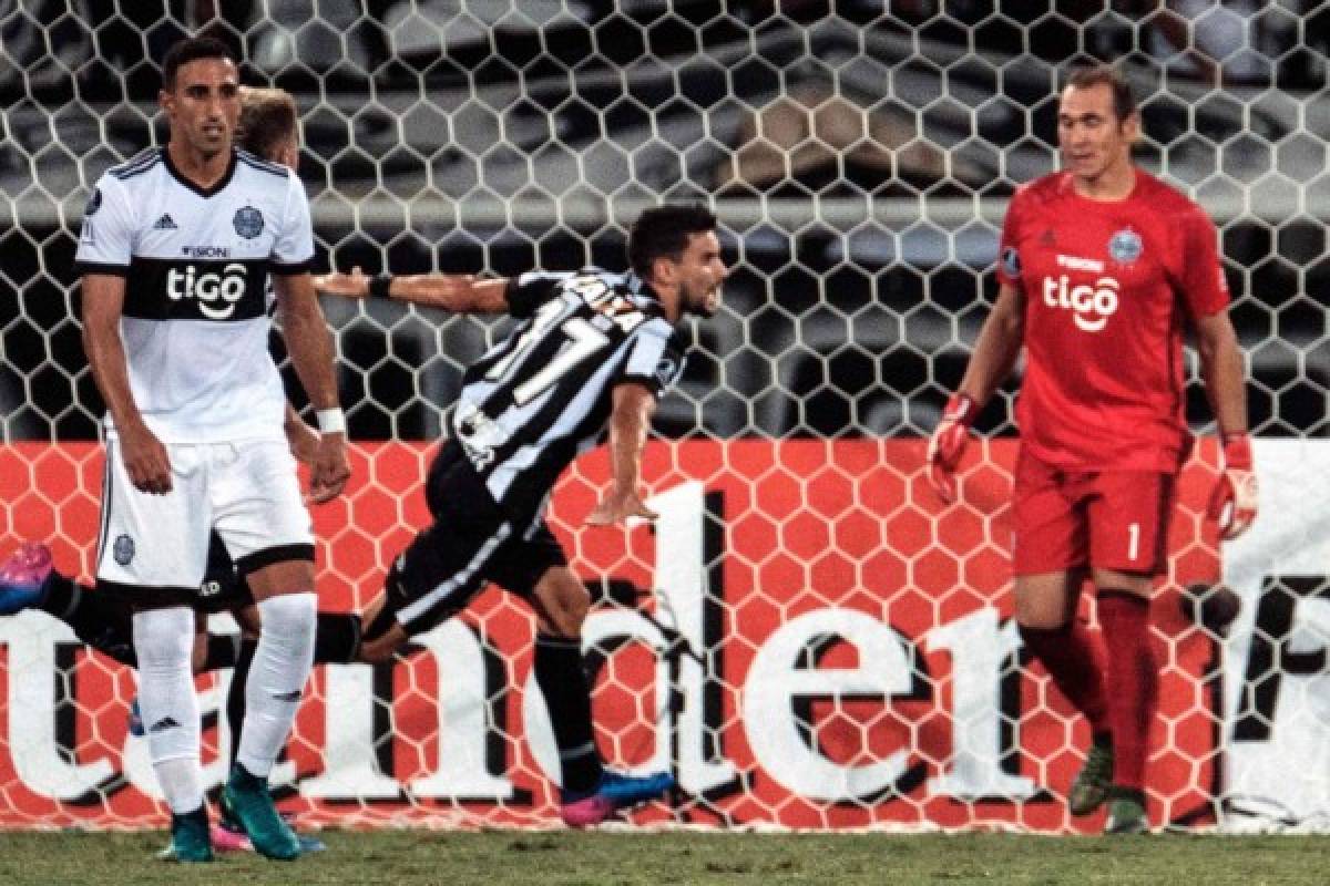 Botafogo saca mínima ventaja ante Olimpia en Río de Janeiro