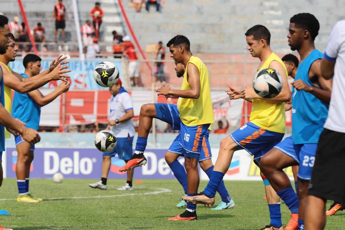 Ejercicios de UPN previo al duelo.