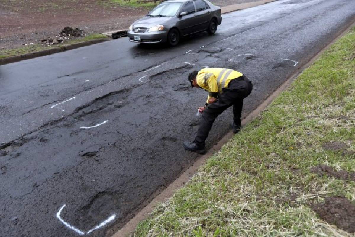 Alcaldía comienza operativos de bacheo en el anillo periférico