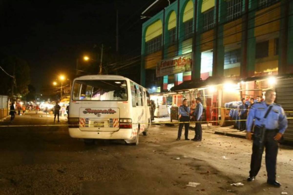 Al menos siete heridos en tiroteo contra bus Impala en San Pedro Sula