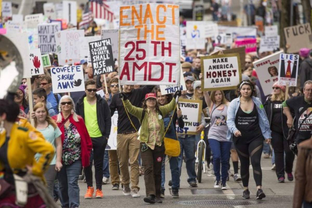 Estados Unidos: Marchas anti Donald Trump se extienden por todo el planeta