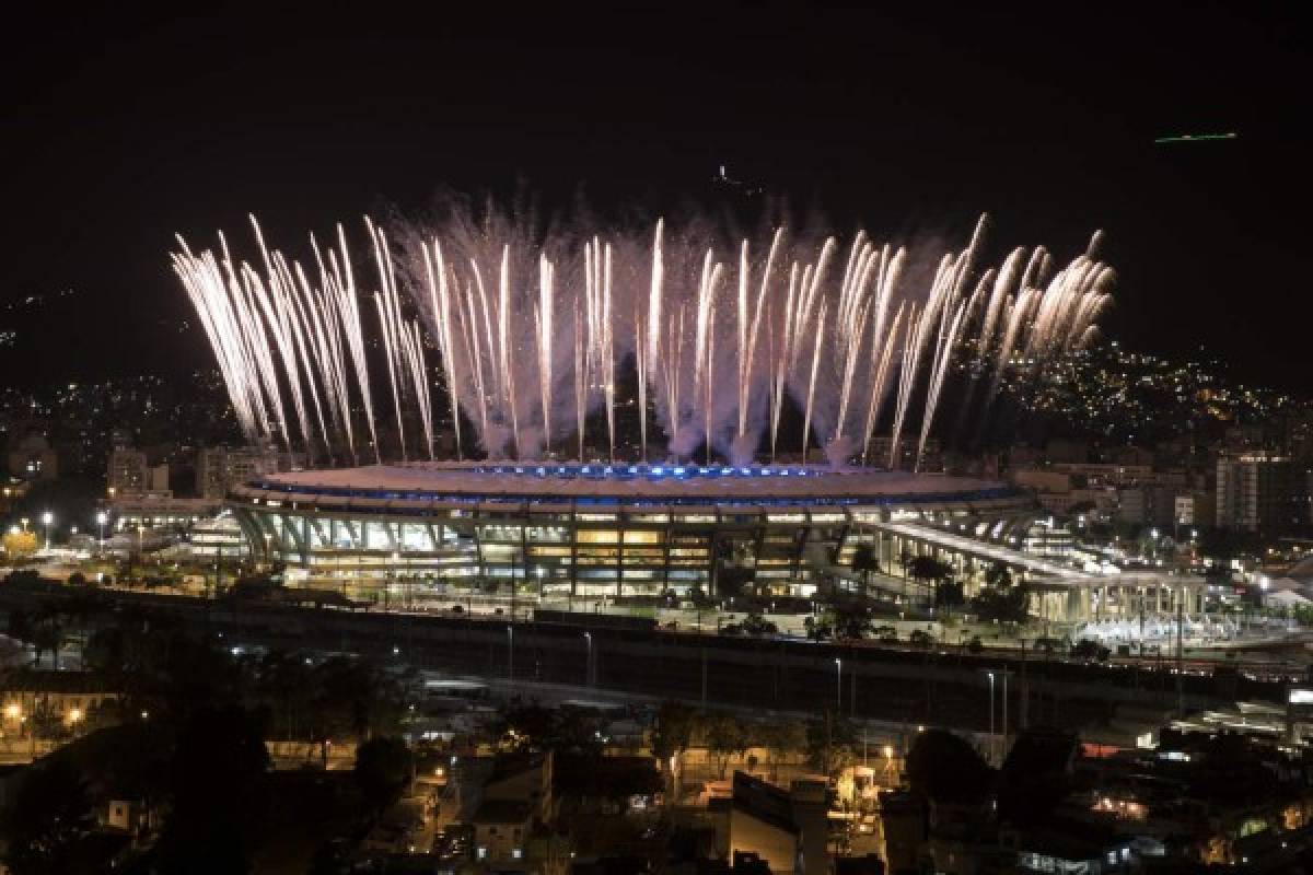 Gala de honor en el mítico Maracaná con la inauguración de los JJ OO