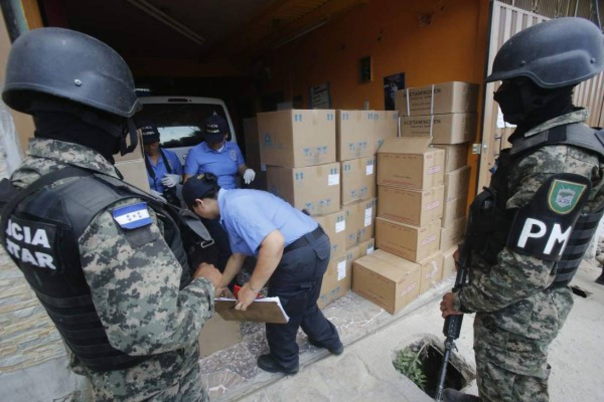 Decomisan más de 600 cajas de medicamentos en una Iglesia