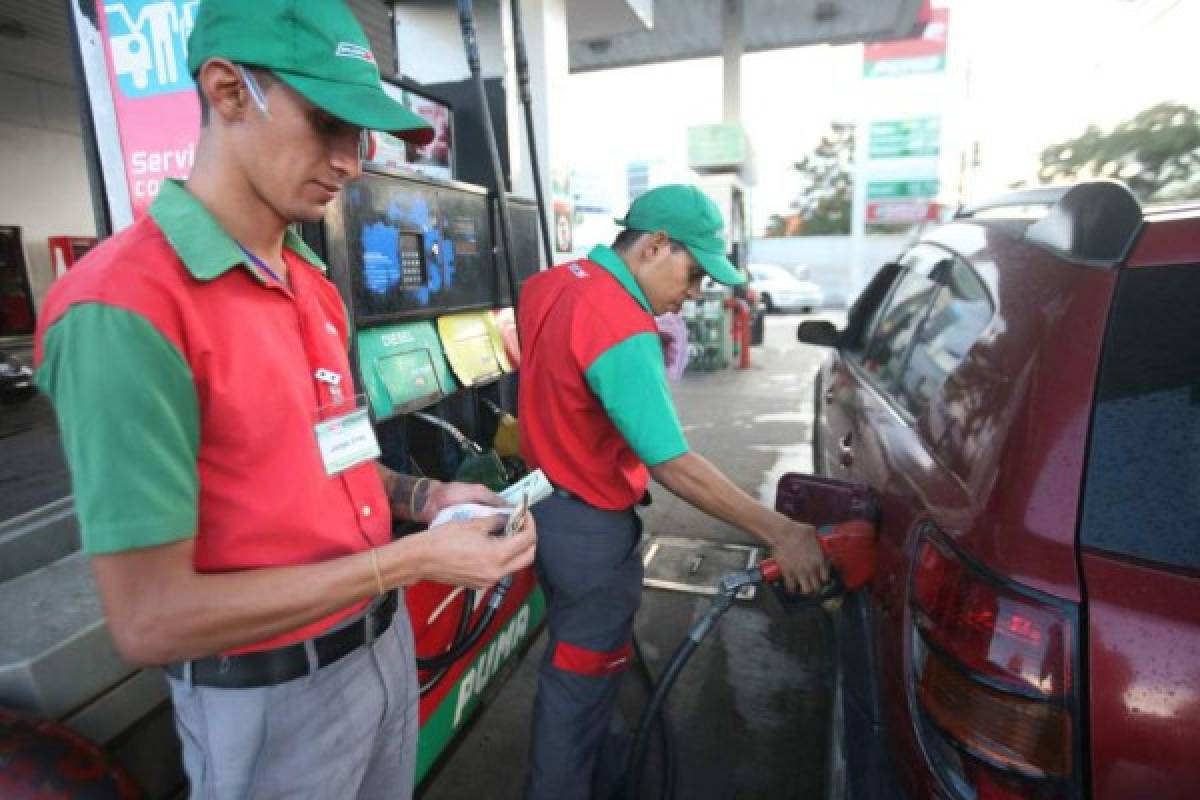 Combustibles suben de precio a partir del lunes