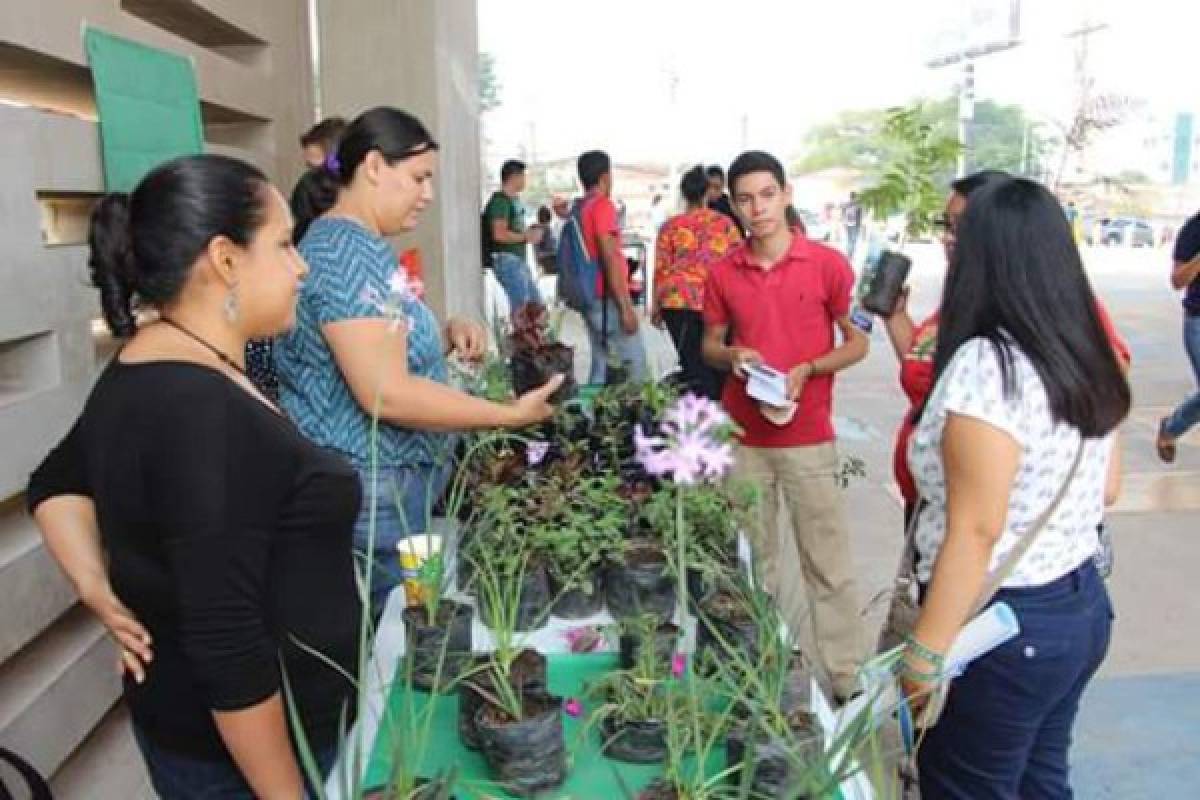 Homenaje a la madre Tierra en la ciudad capital de Honduras