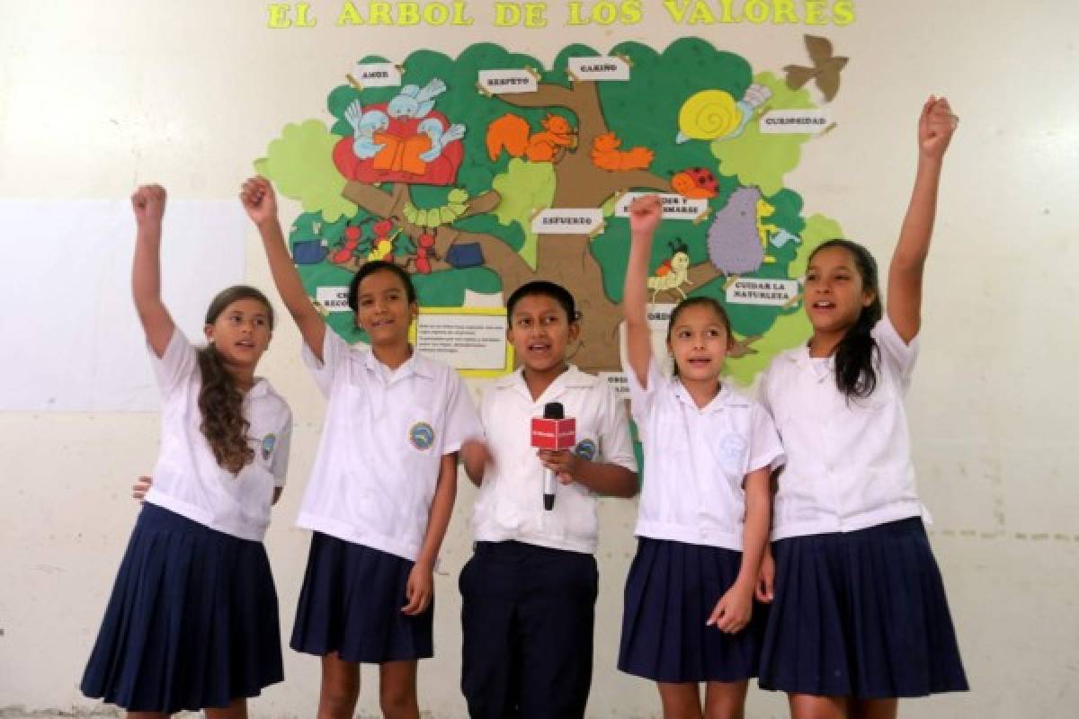 Empieza el reto ecológico en la Escuela República de Panamá  