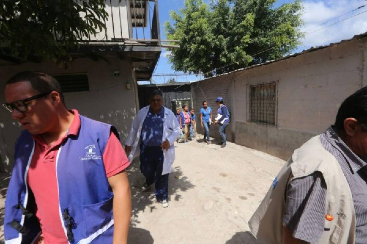 Los operativos de limpieza y prevención, continuarán jueves y viernes en los sectores aledaños a El Pedregal, Centroamérica Oeste, Villa Nueva, Suyapa, y Los Pinos (Foto: Johny Magallanes)