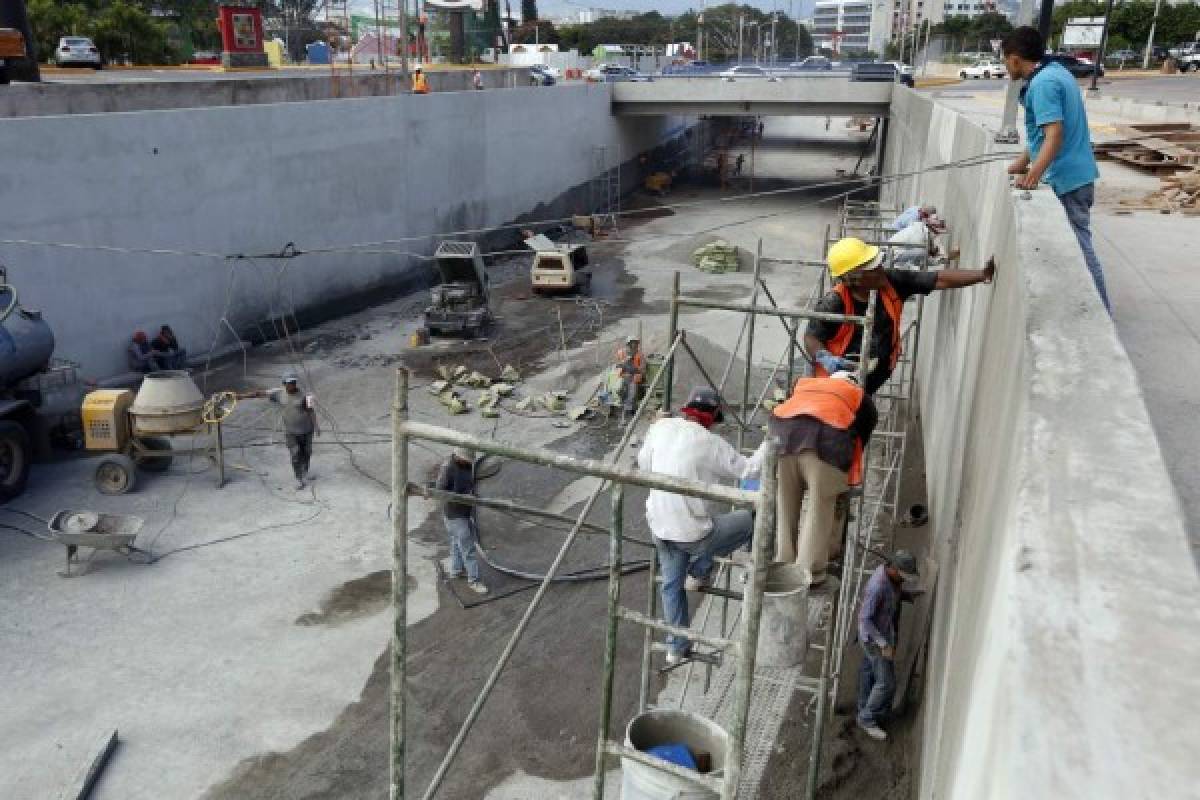 Tegucigalpa: Obras sobre el bulevar Juan Pablo II ya fueron completadas