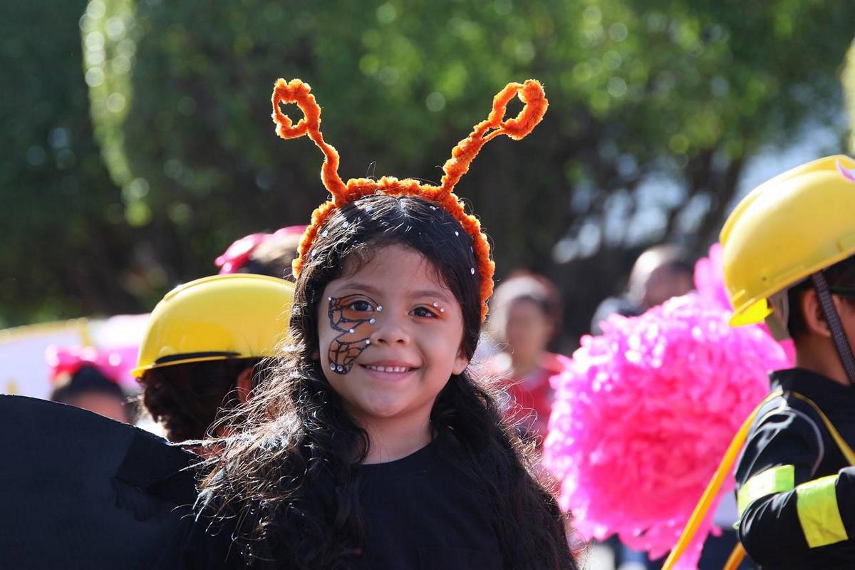 Bulevar Morazán brilla con desfile de prebásica en inicio de Independencia Patria