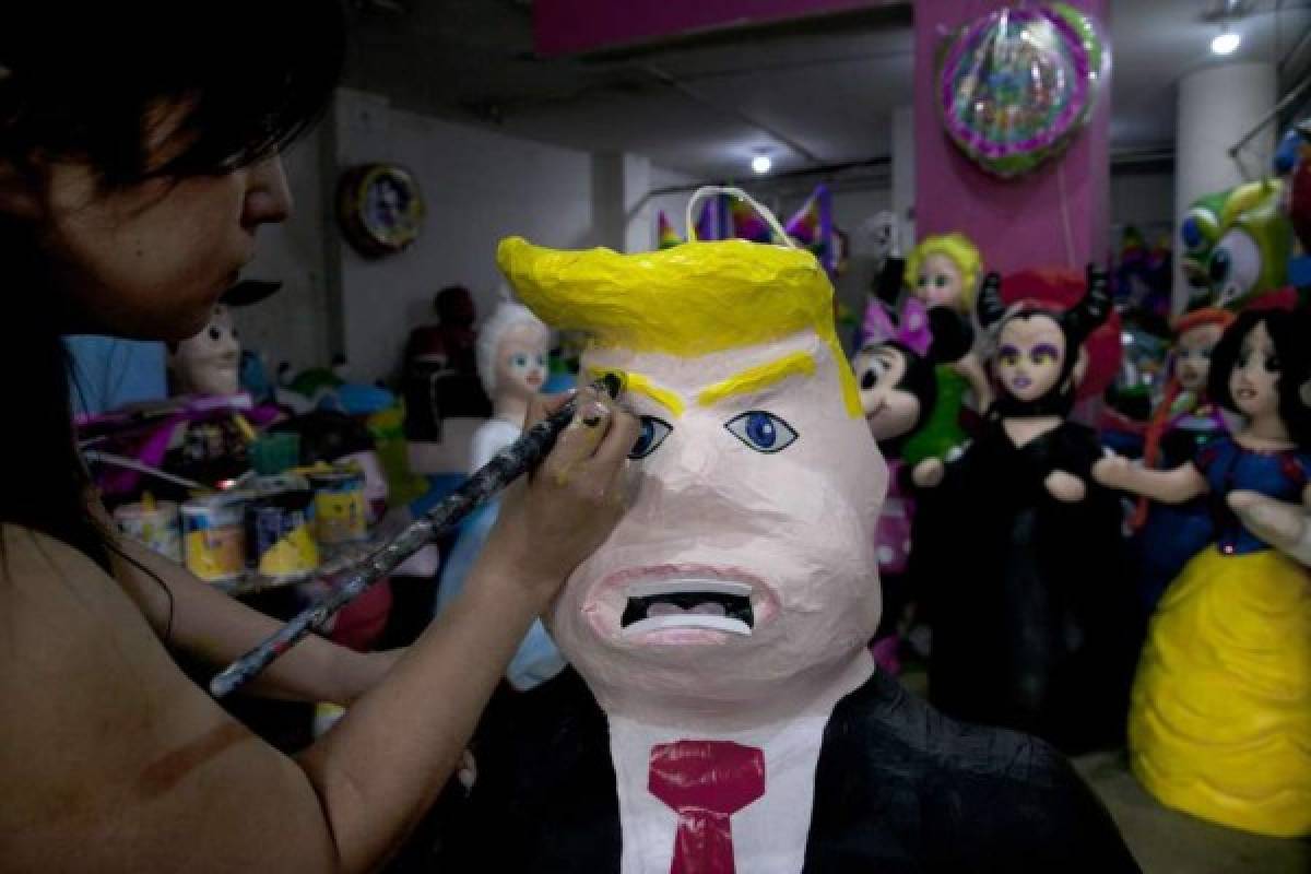 Manifestaciones por visita de Trump a México