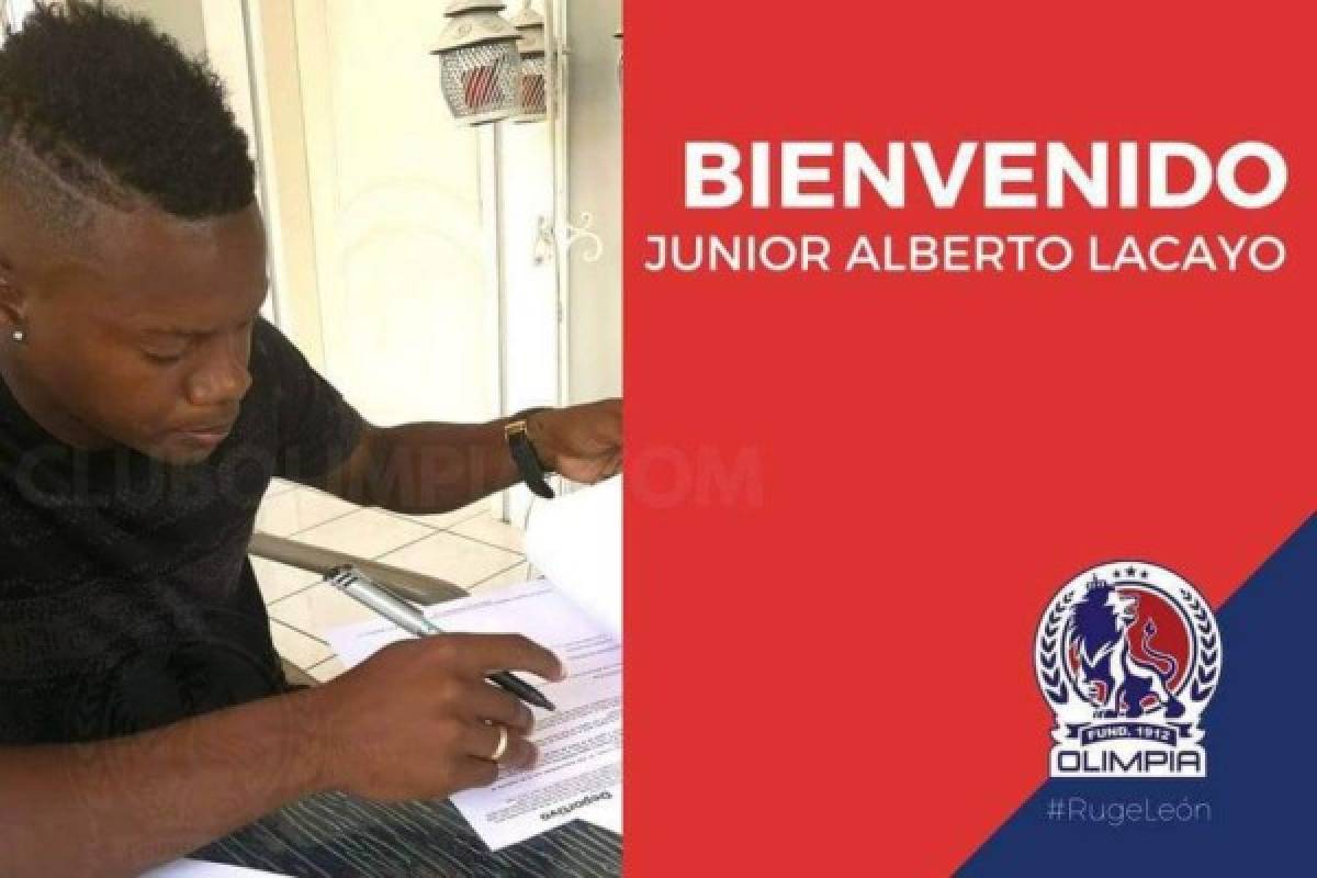 John Suazo y Júnior Lacayo los primeros fichajes de Olimpia