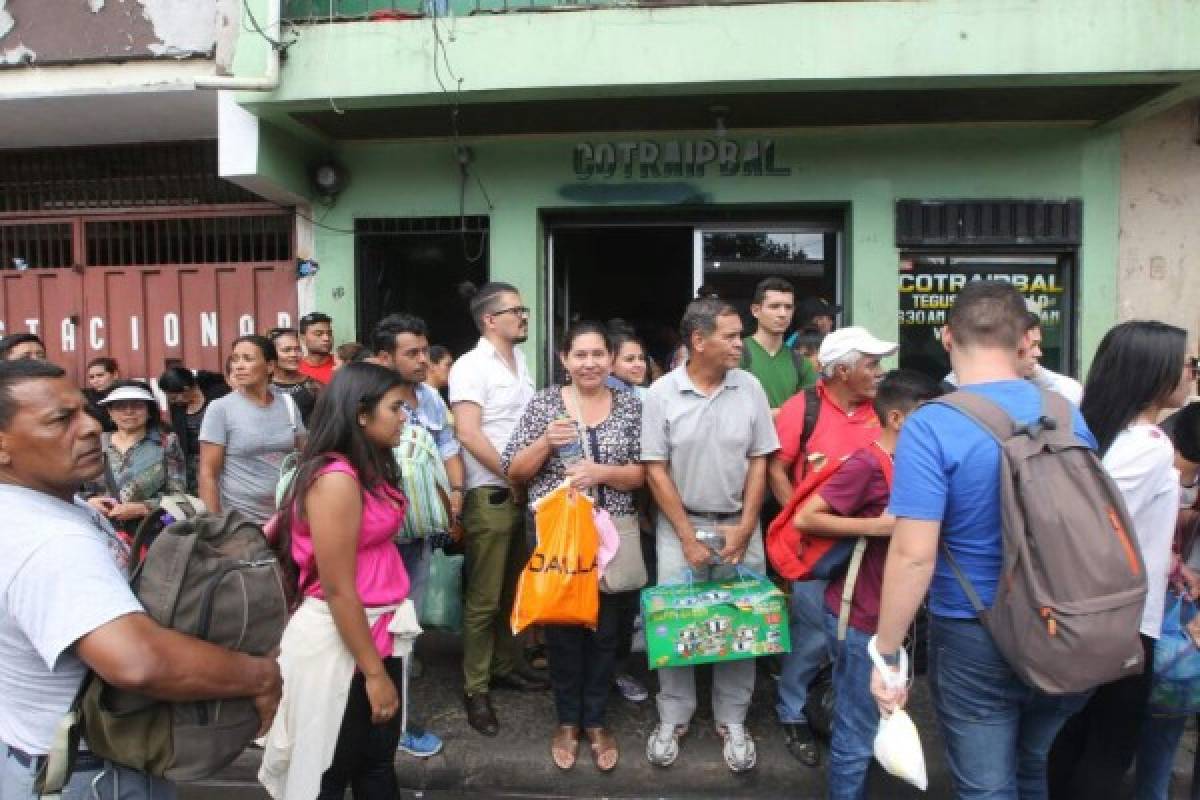 Tegucigalpa comienza a quedarse a solas al comenzar migración de la capital al interior del país