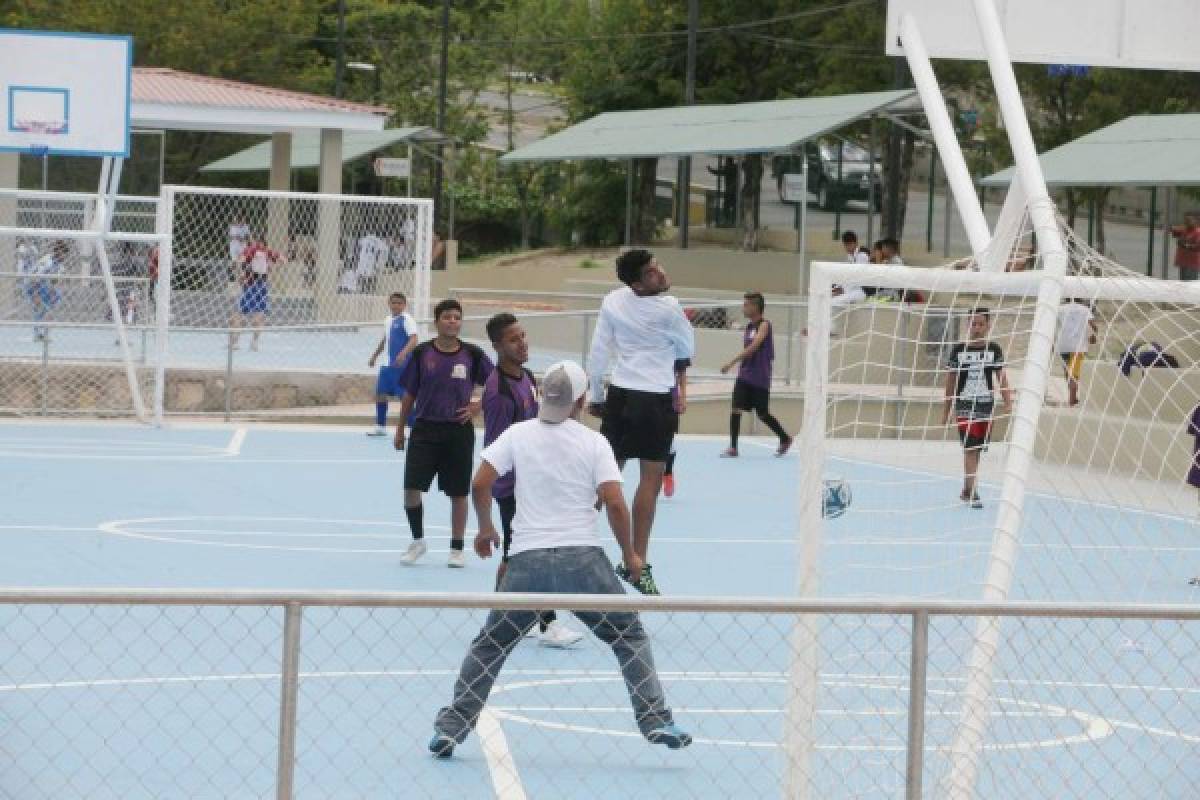 Inauguración del parque La Amistad se convierte en una fiesta deportiva