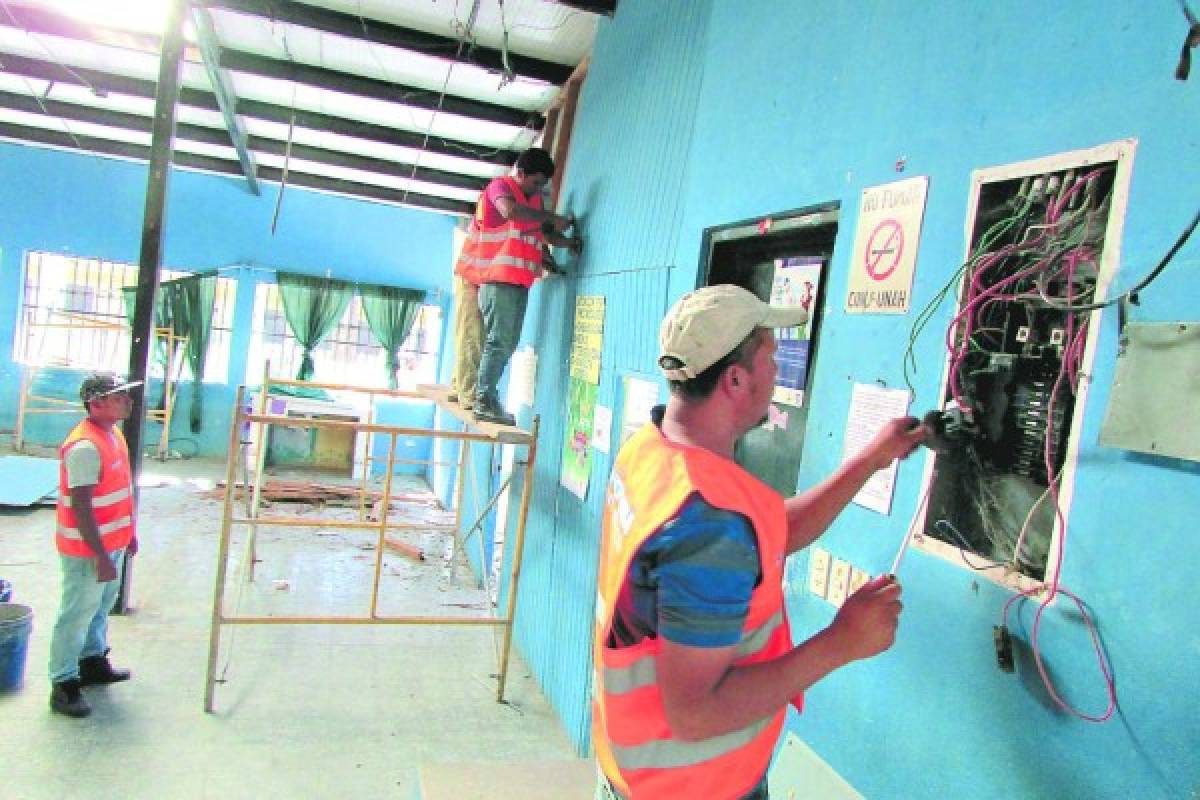 Las áreas de atención que están siendo intervenidas serán reubicadas en otros espacios del centro durante las obras.