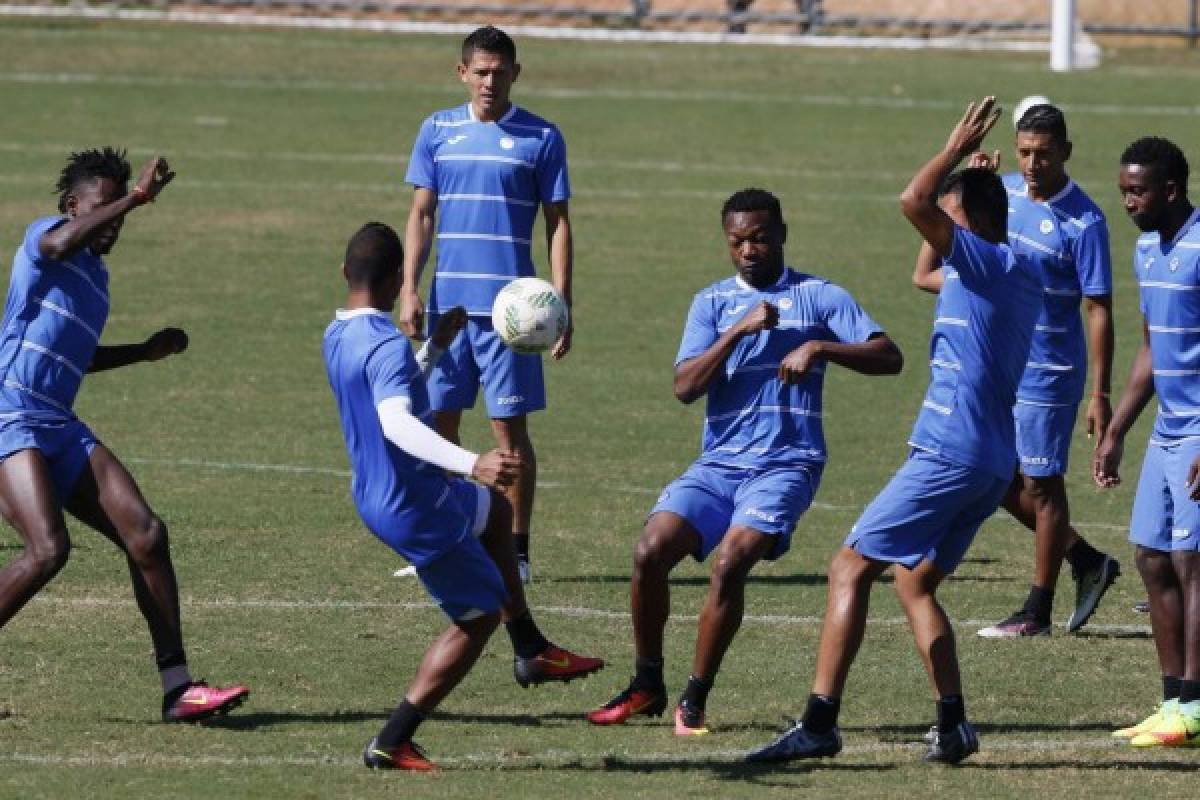 Honduras con todo el ánimo previo al duelo ante Argentina