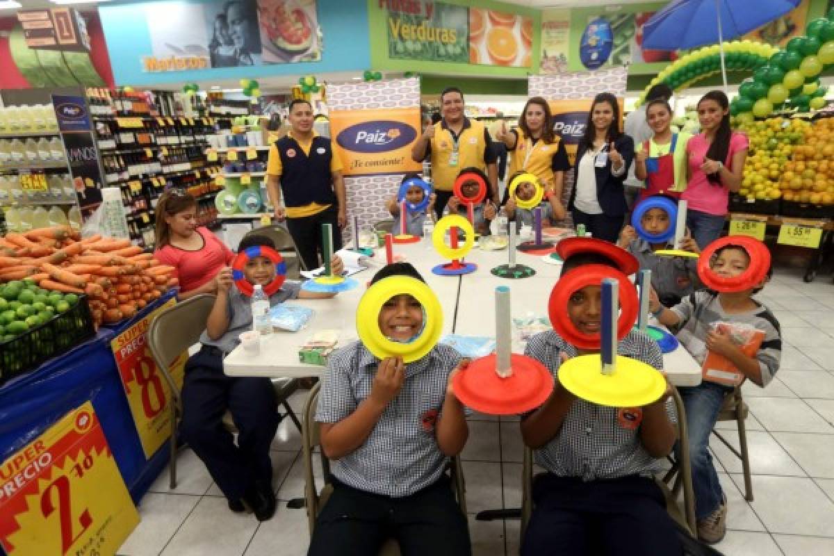 Ejecutivos de Paiz comparten con alumnos sus experiencias de reciclaje