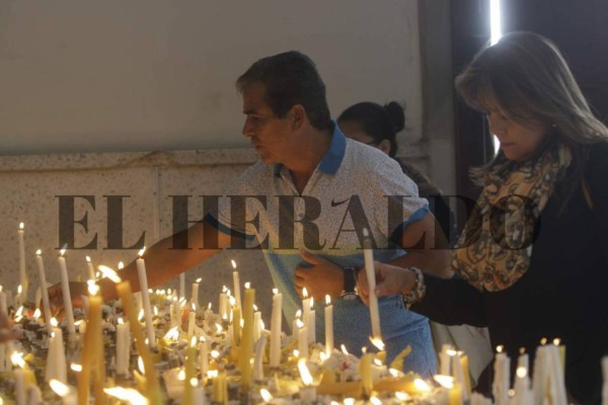 Pinto pidió la bendición de la Virgen de Suyapa