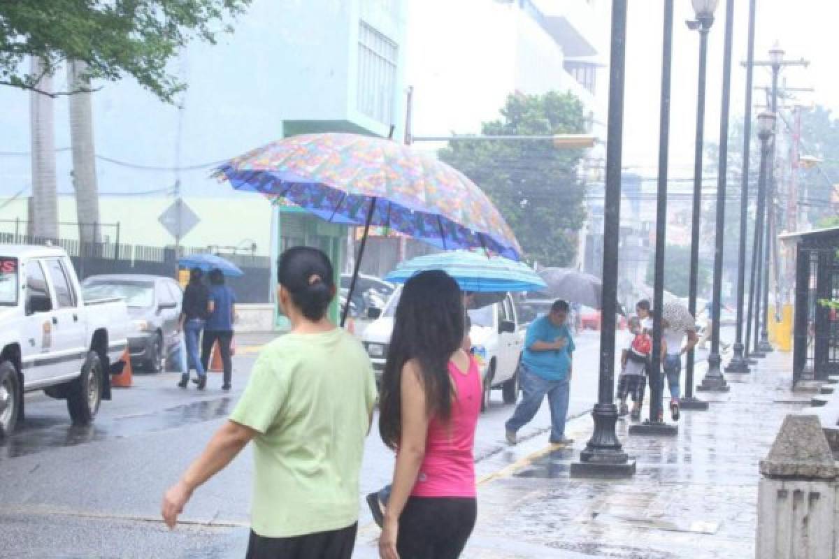 Continuarán las lluvias este miércoles en Honduras