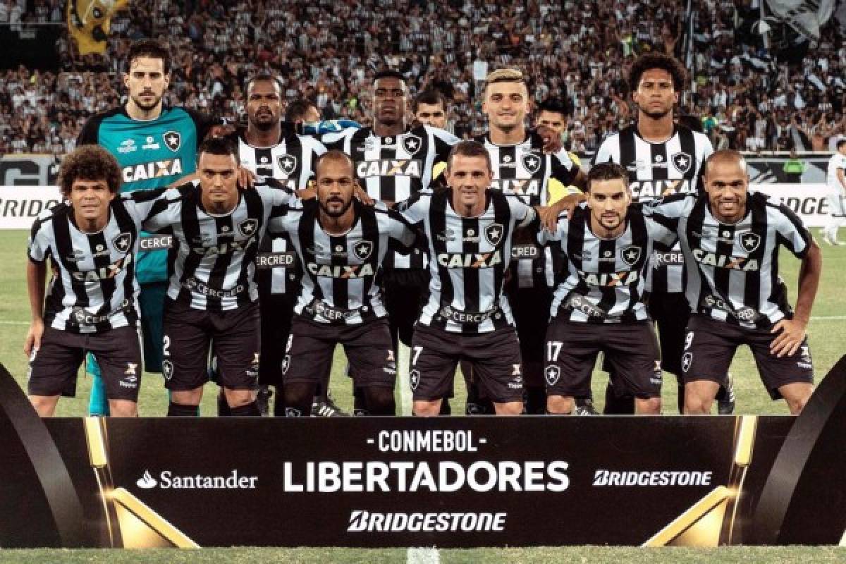 Botafogo saca mínima ventaja ante Olimpia en Río de Janeiro