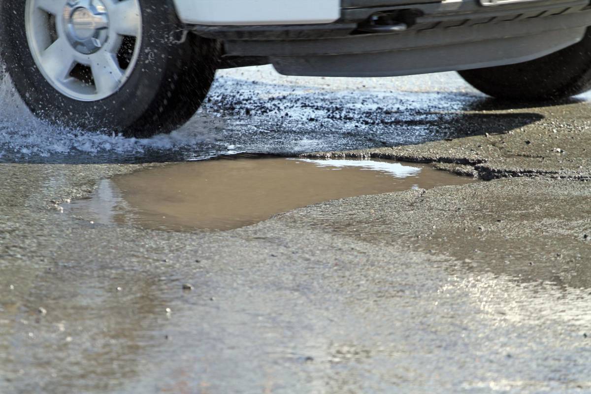 Maneja con precaución: ¡Mucho ojo con los baches!