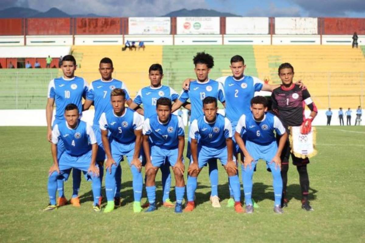 Selección de Fútbol de Honduras venció a El Salvador en centroamericano sub 19 en Comayagua