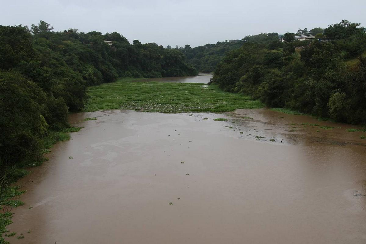 Así está la represa Los Laureles tras lluvias dejadas por la tormenta Sara