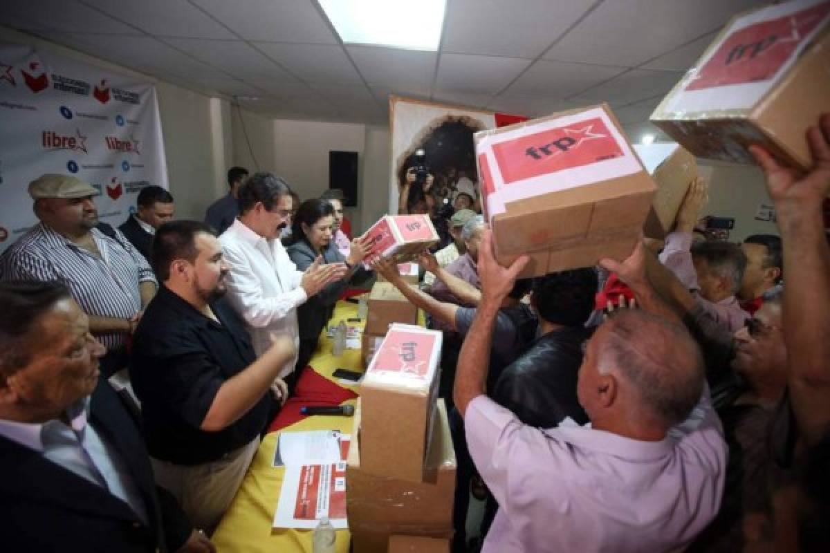 Honduras: Excluidas tres corrientes de partido Libertad y Refundación