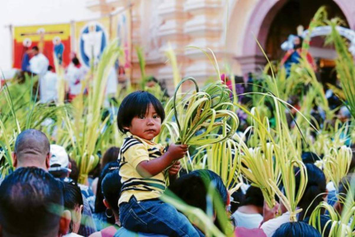 Rostros de fe en Domingo de Ramos