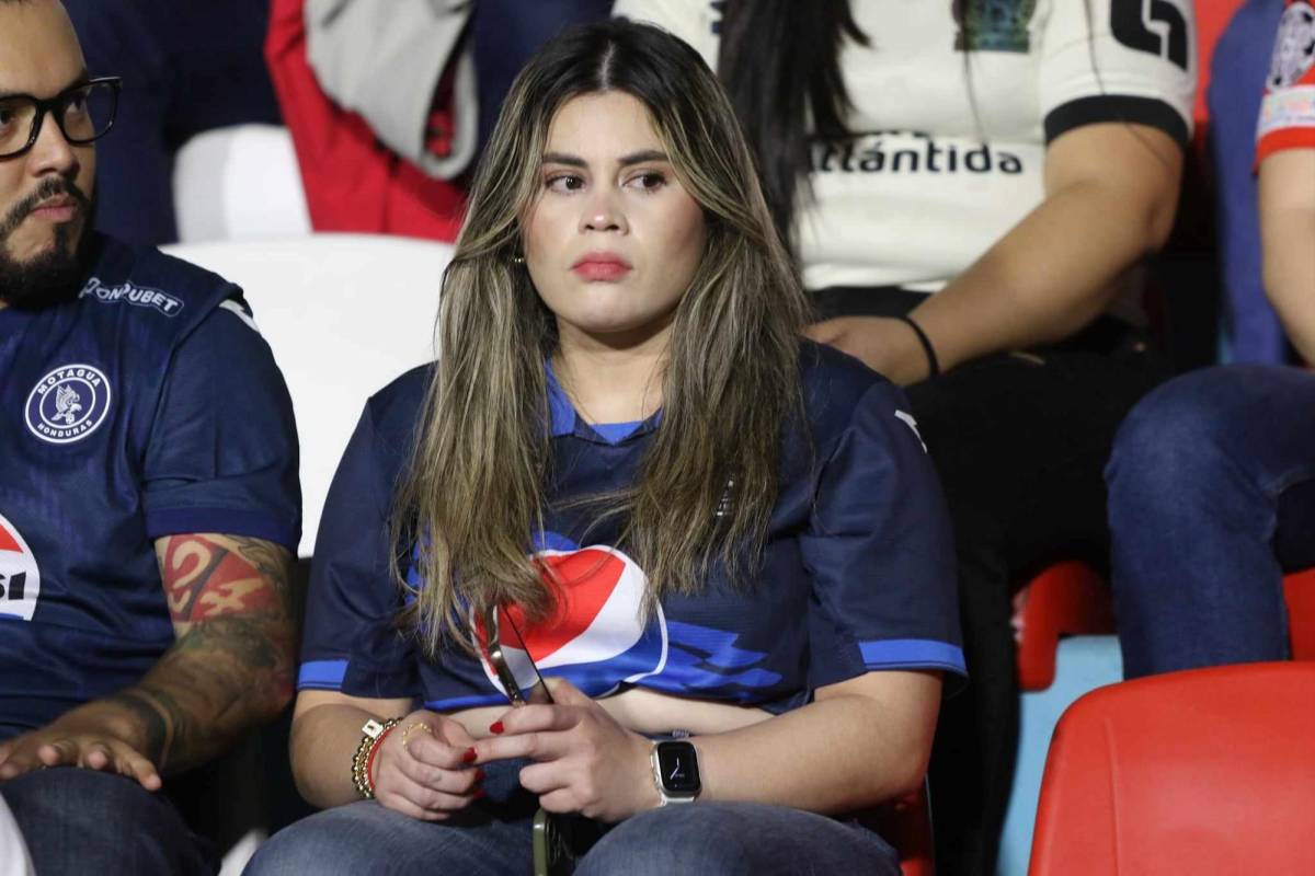 ¡Solo bellezas! Estadio Nacional se llena de lindas chicas para clásico entre Motagua y Olimpia