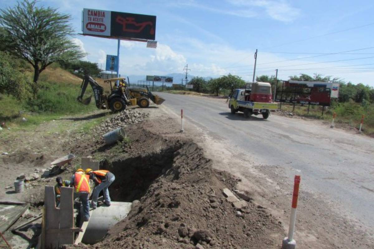 Honduras: En reparación 12 ejes de carretera de la zona Sur