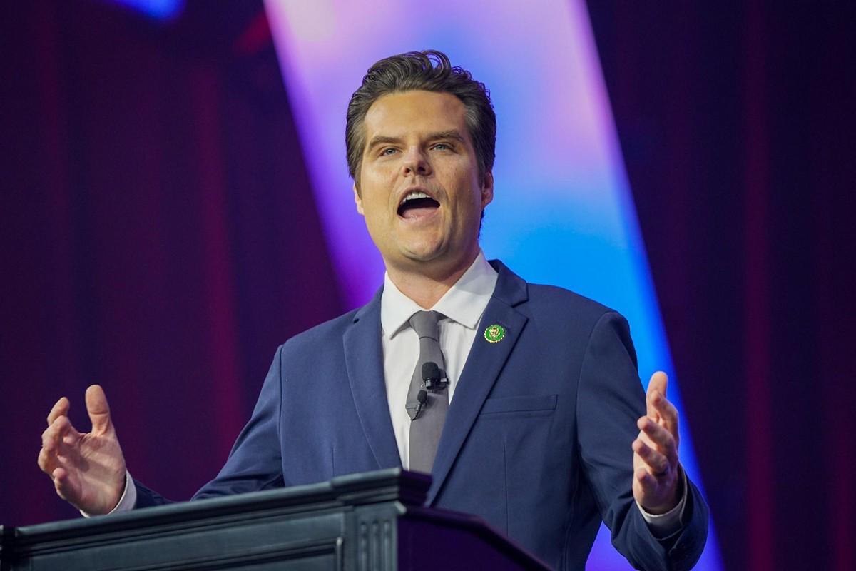 Matt Gaetz, el nominado fiscal general por Trump que desata polémica