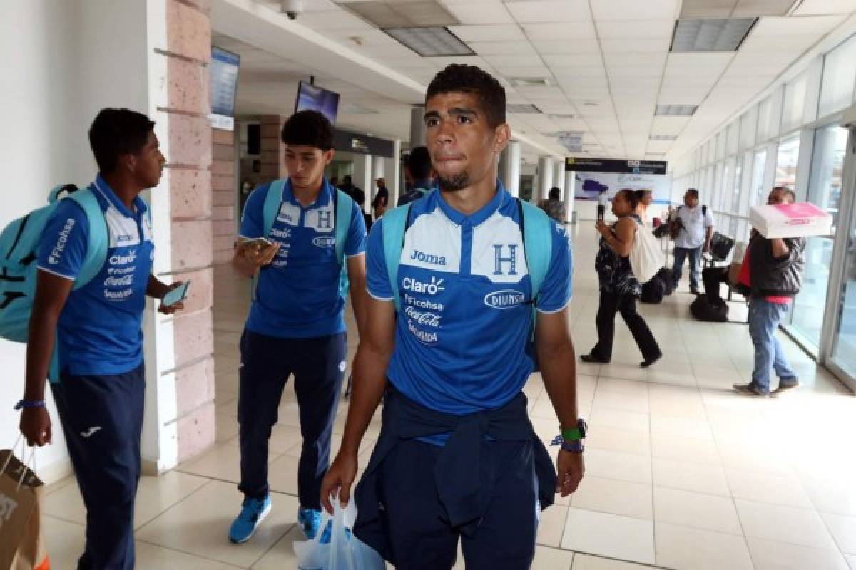 Arriba a la capital de Honduras el resto de seleccionados