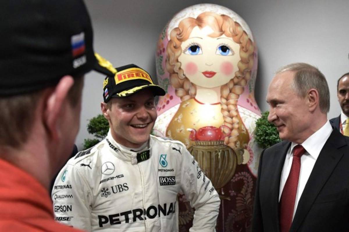 Bottas sorprende en el GP de Rusia y firma su primer triunfo en Fórmula 1