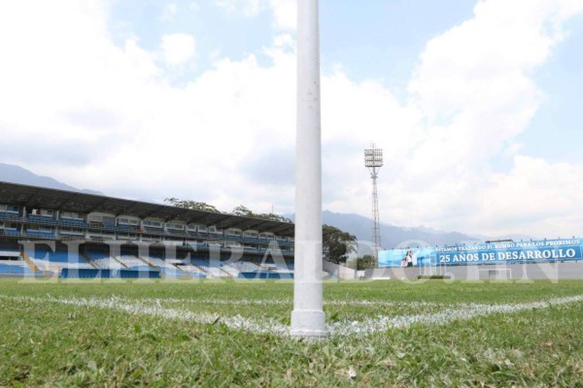 El estadio Morazán de San Pedro Sula recibe los últimos retoques