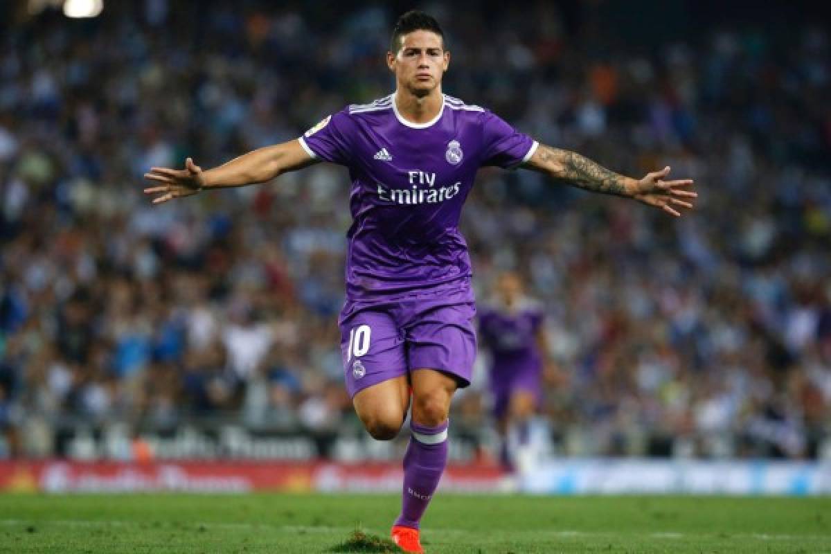 James Rodríguez asegura que tiene una 'buena relación' con Zidane