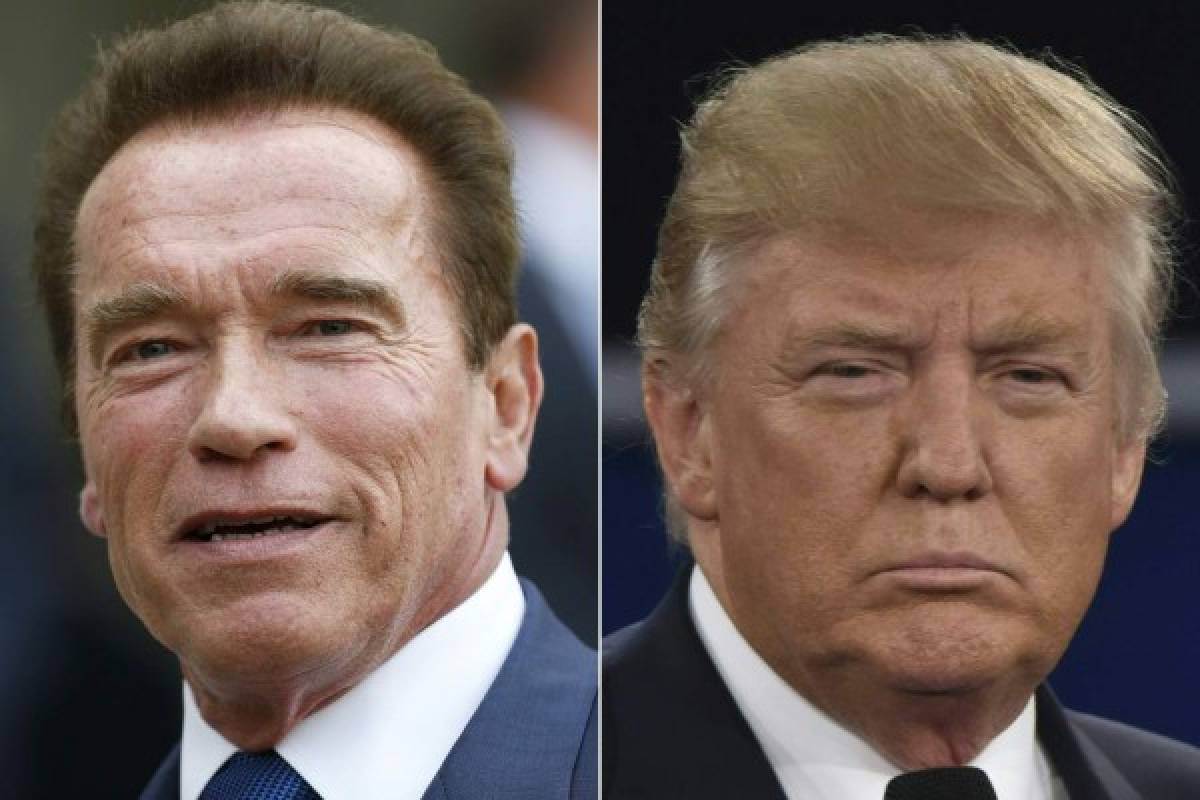 Trump, la 'máquina del ráting', arremete contra Schwarzenegger