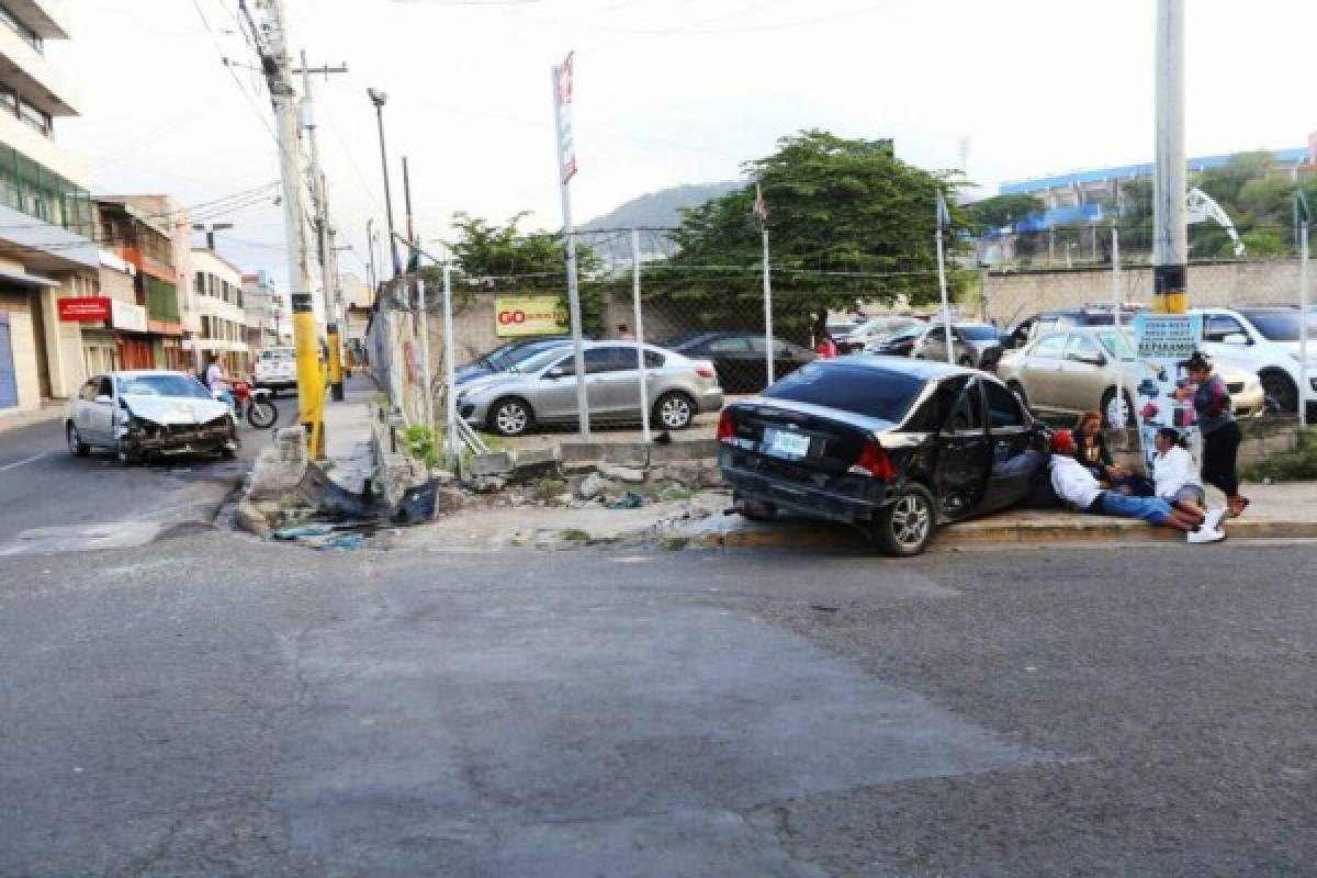 Un muerto en accidente de tránsito en Comayagüela