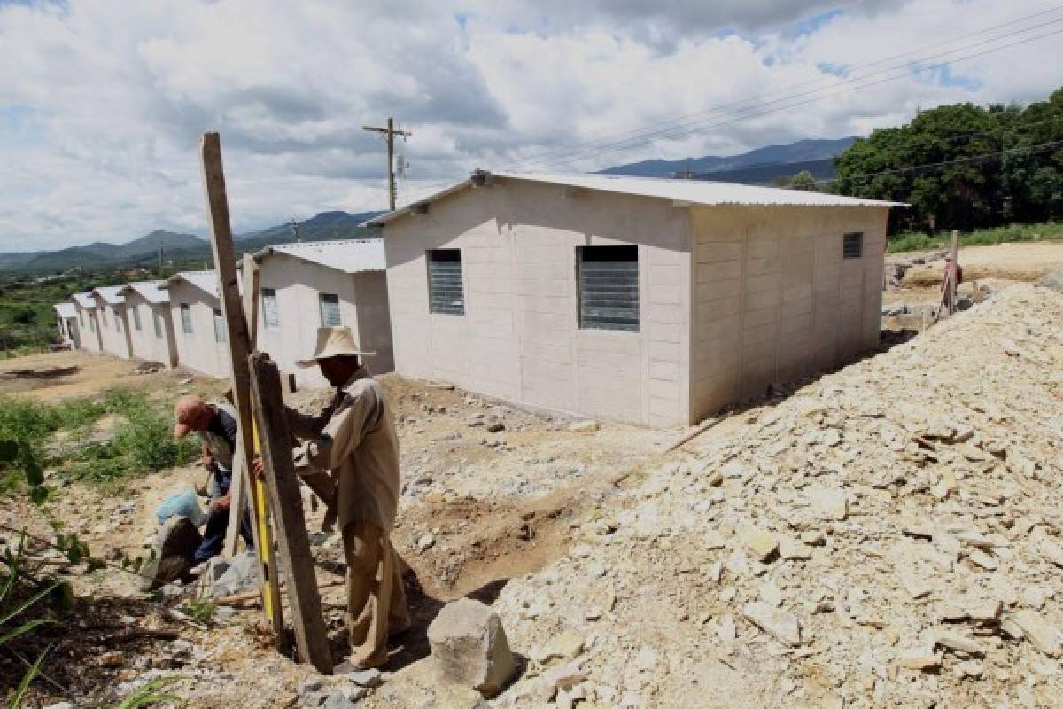 Proyecto registra 40 casas construidas