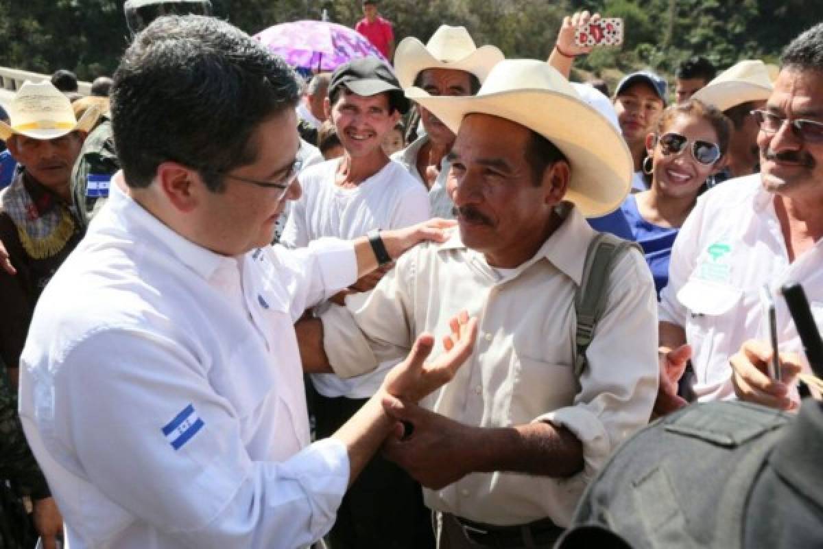 'Esta es una novedosa forma de atender y enfrentar estas bandas delictivas', dijo el presidente (Foto: El Heraldo Honduras/ Noticias de Honduras)