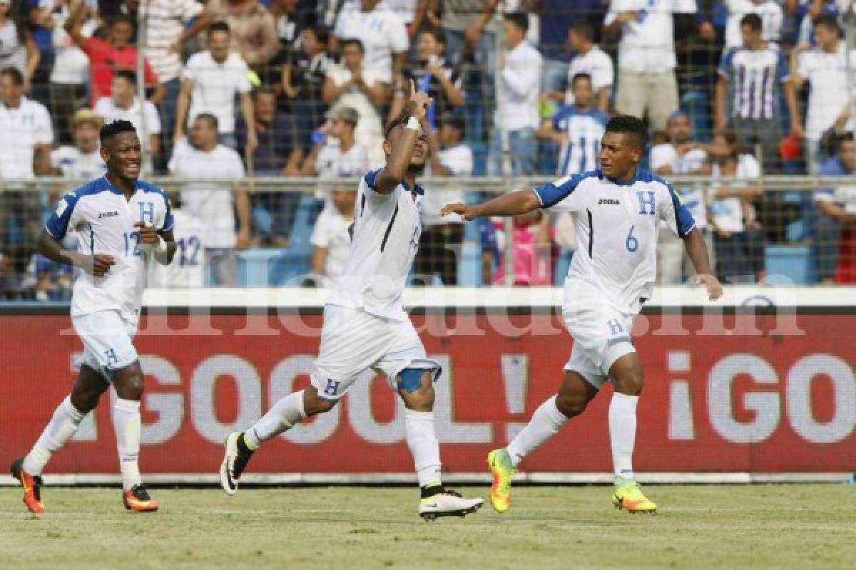 El golazo de Mario Martínez que pone el empate de Honduras