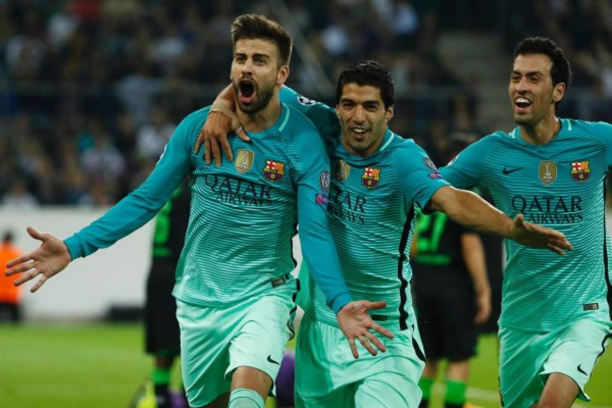 Barcelona venció 2-1 ante el Borussia Mönchengladbach