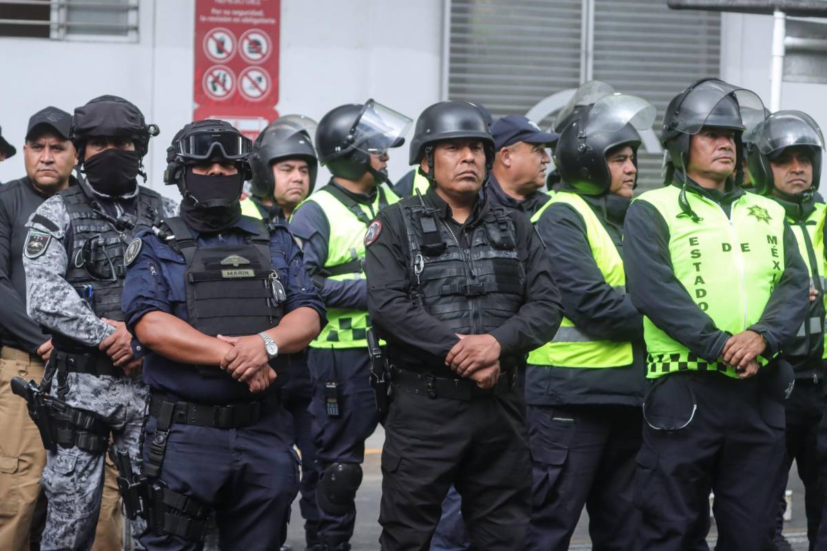 Máxima seguridad en Toluca para el México vs Honduras en el Nemesio Diez